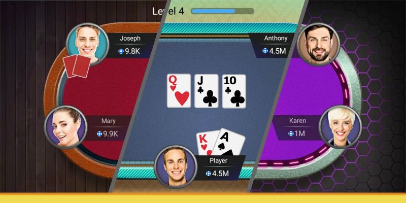 Giai đoạn chơi Poker từng vòng